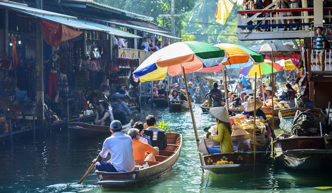 10-Best-Attractions-Thailand-Floating-Markets